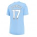 Cheap Manchester City Kevin De Bruyne #17 Home Football Shirt Women 2023-24 Short Sleeve